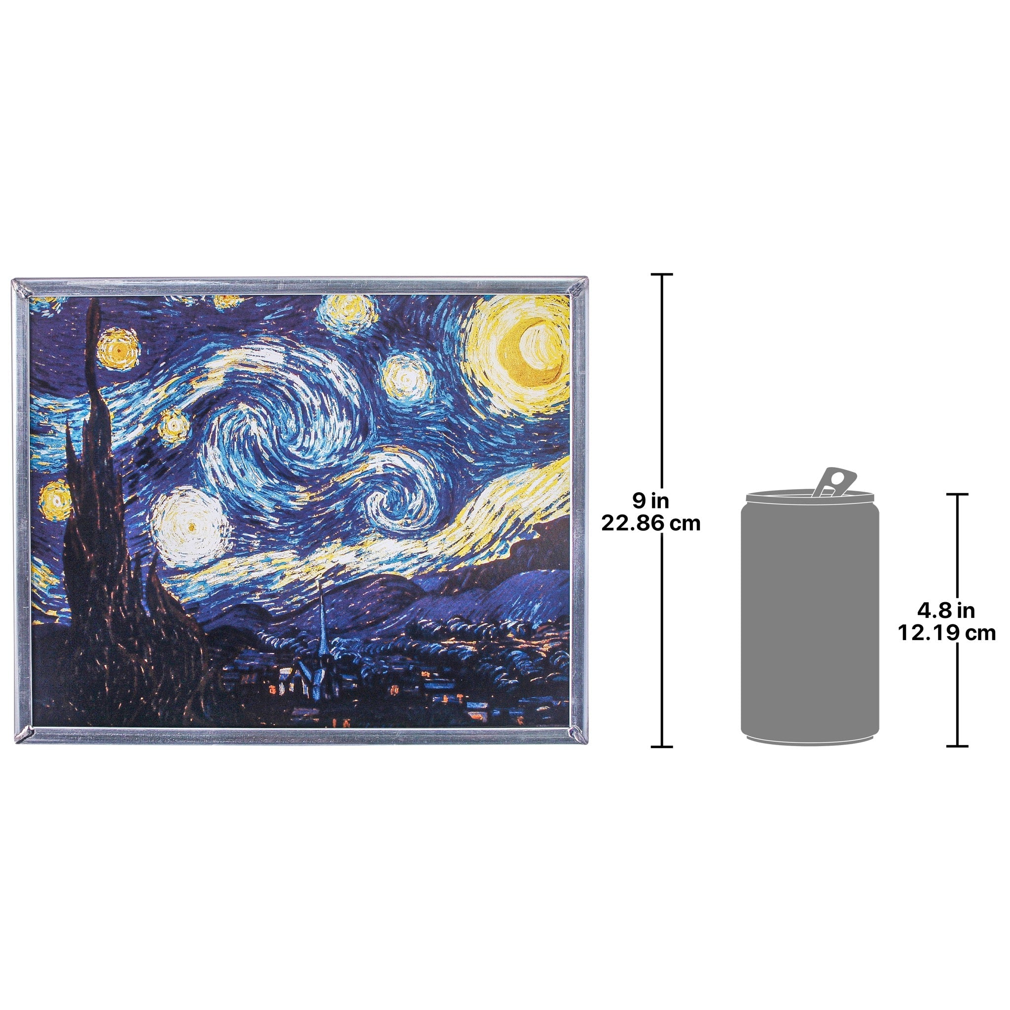 The Starry Night, 1889 Art Glass