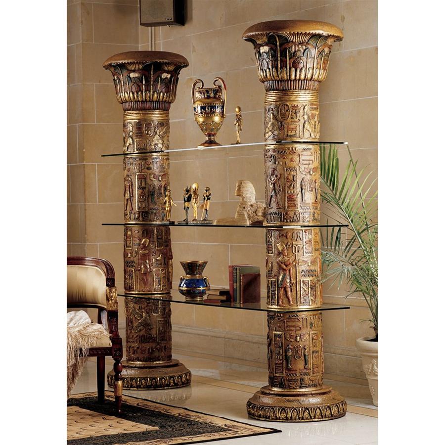 Egyptian Columns of Luxor Shelves