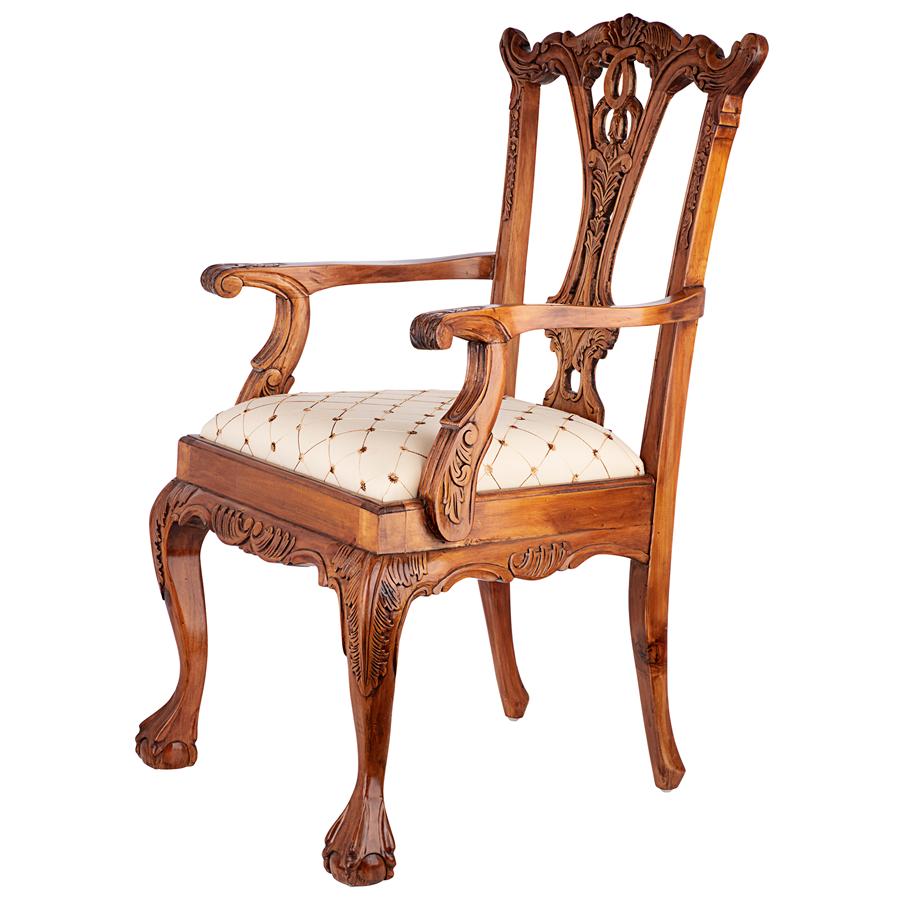 English Chippendale Armchair