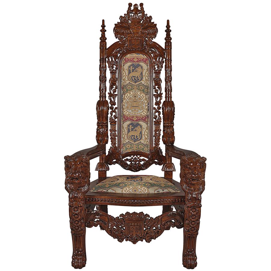 The Lord Raffles Lion Throne Chair