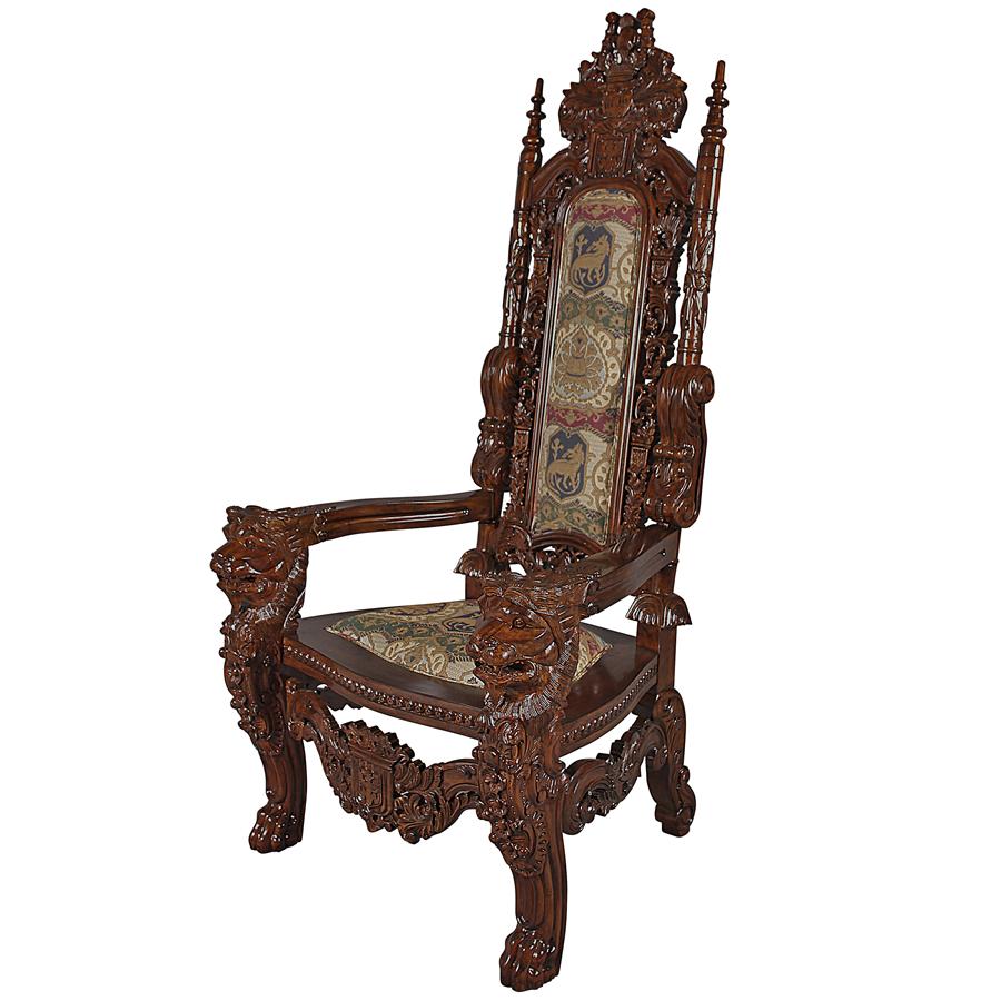 The Lord Raffles Lion Throne Chair