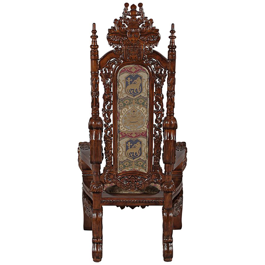 The Lord Raffles Lion Throne Chair