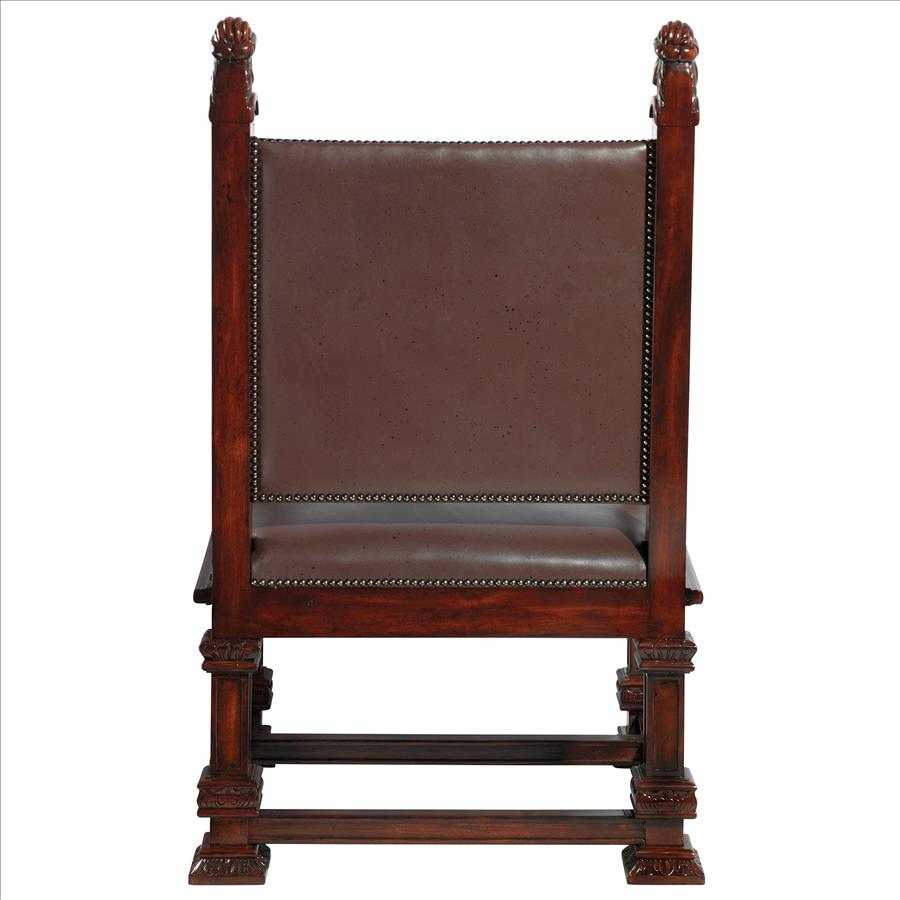 Lord Cumberland's Royal Throne Chair