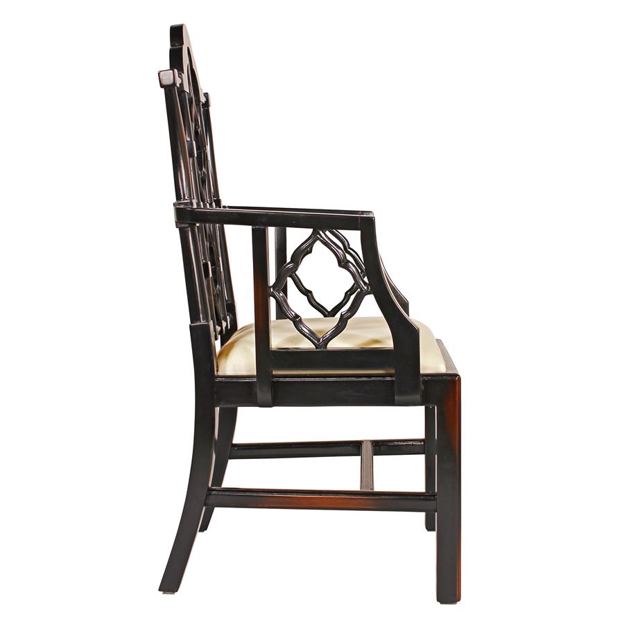 Chinese Chippendale Chair: Each