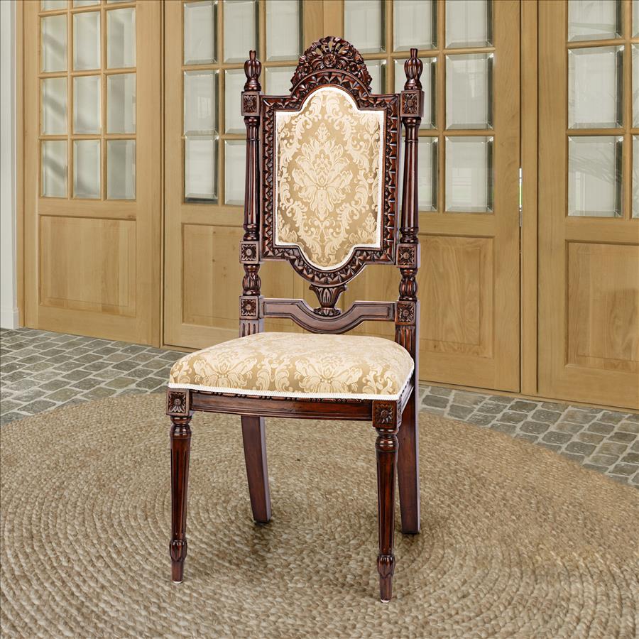 Salon des Rosiers Side Chair: Each