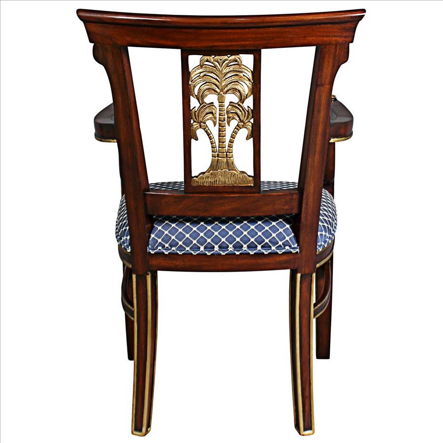 British Colonial Plantation Armchair: Each