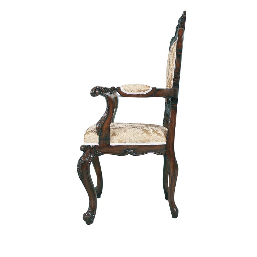 Toulon French Rococo Armchair: Each