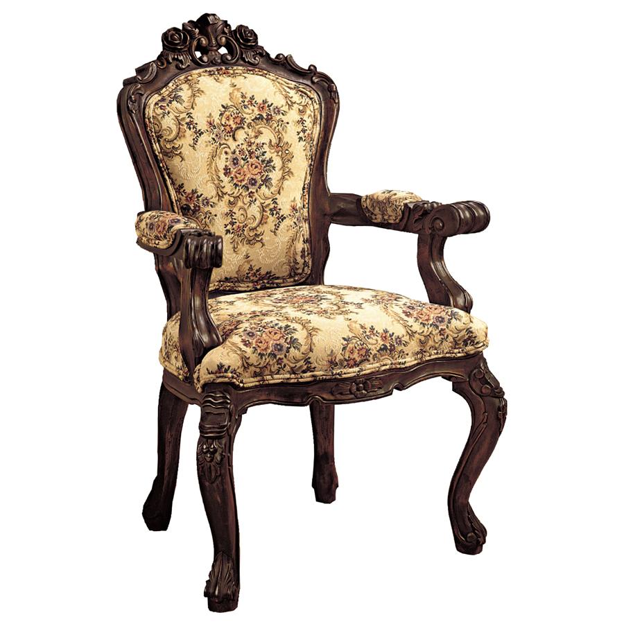 Carved Rocaille Chair: Each