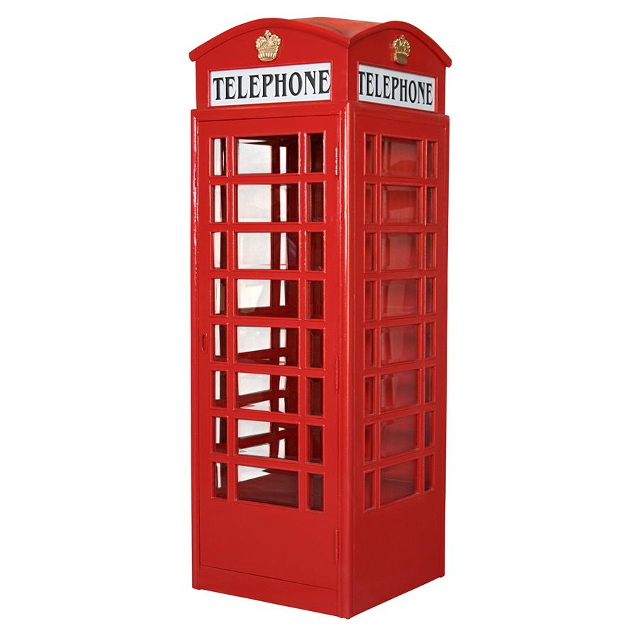 Authentic Replica British Telephone Booth