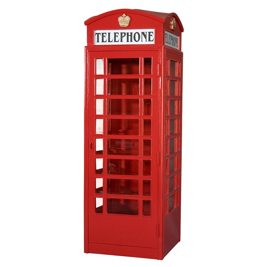 Authentic Replica British Telephone Booth