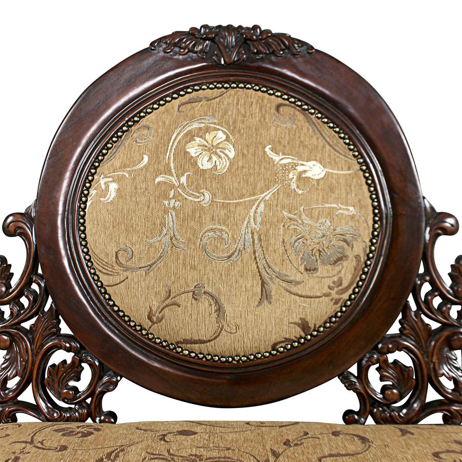 Victorian Cameo-Backed Sofa Couch