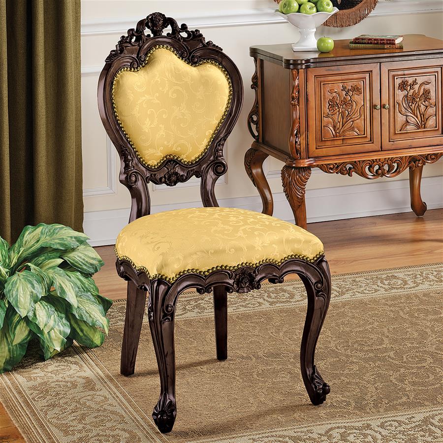 Lady Ambrose Shield Back Accent Chair: Each