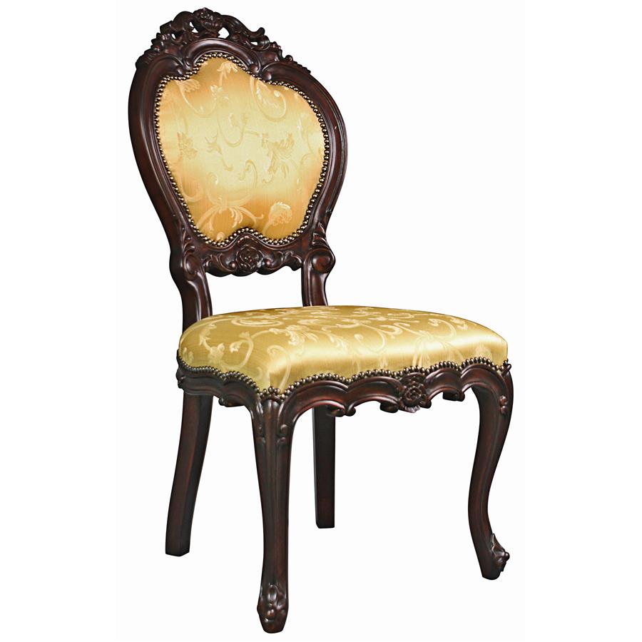 Lady Ambrose Shield Back Accent Chair: Each