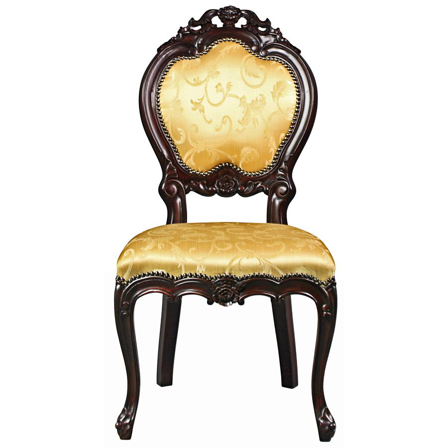 Lady Ambrose Shield Back Accent Chair: Each