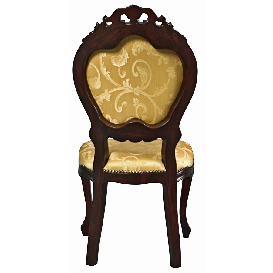 Lady Ambrose Shield Back Accent Chair: Each