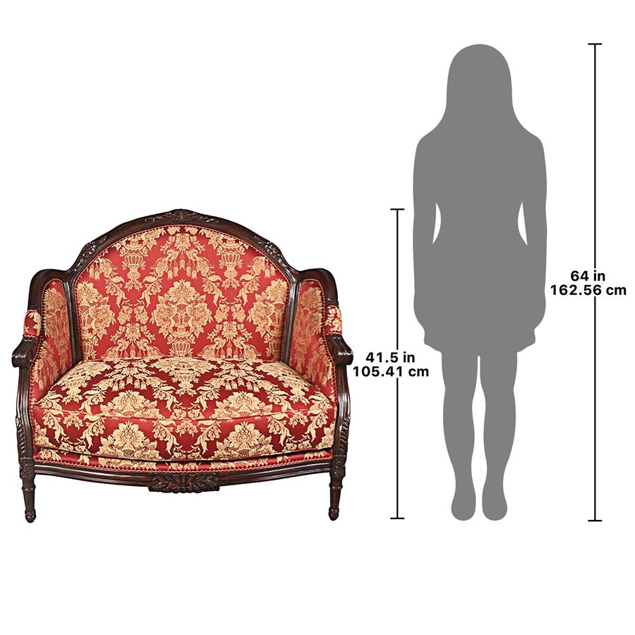 Madame Antoinette Loveseat Sofa Couch