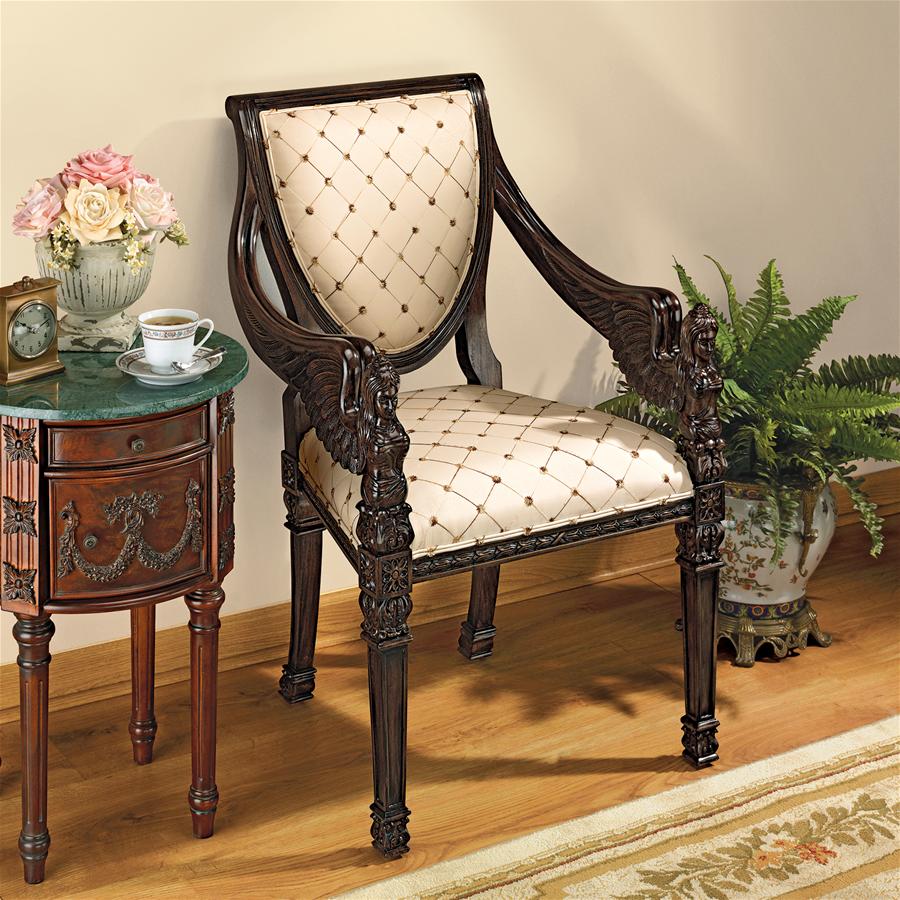 St. Gabriel Neoclassical Armchair