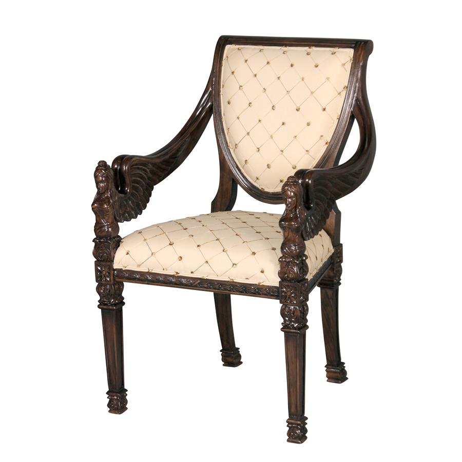 St. Gabriel Neoclassical Armchair