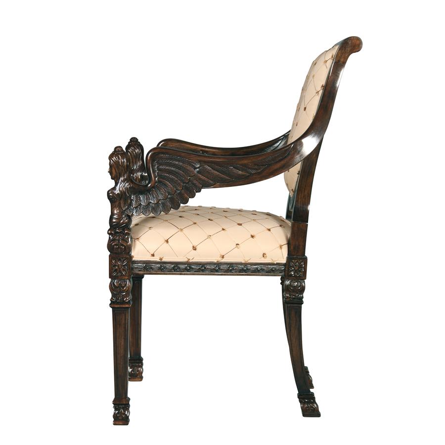 St. Gabriel Neoclassical Armchair