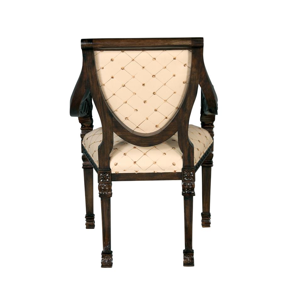 St. Gabriel Neoclassical Armchair