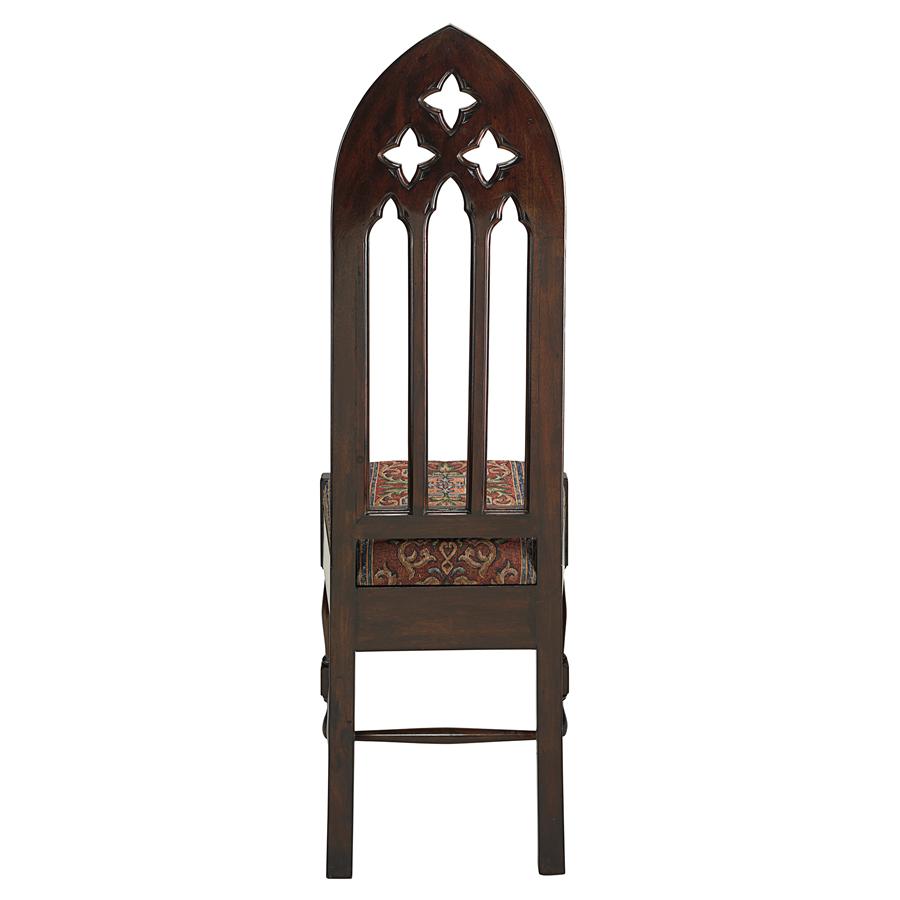 Viollet-le-Duc Gothic Cathedral Side Chair: Each