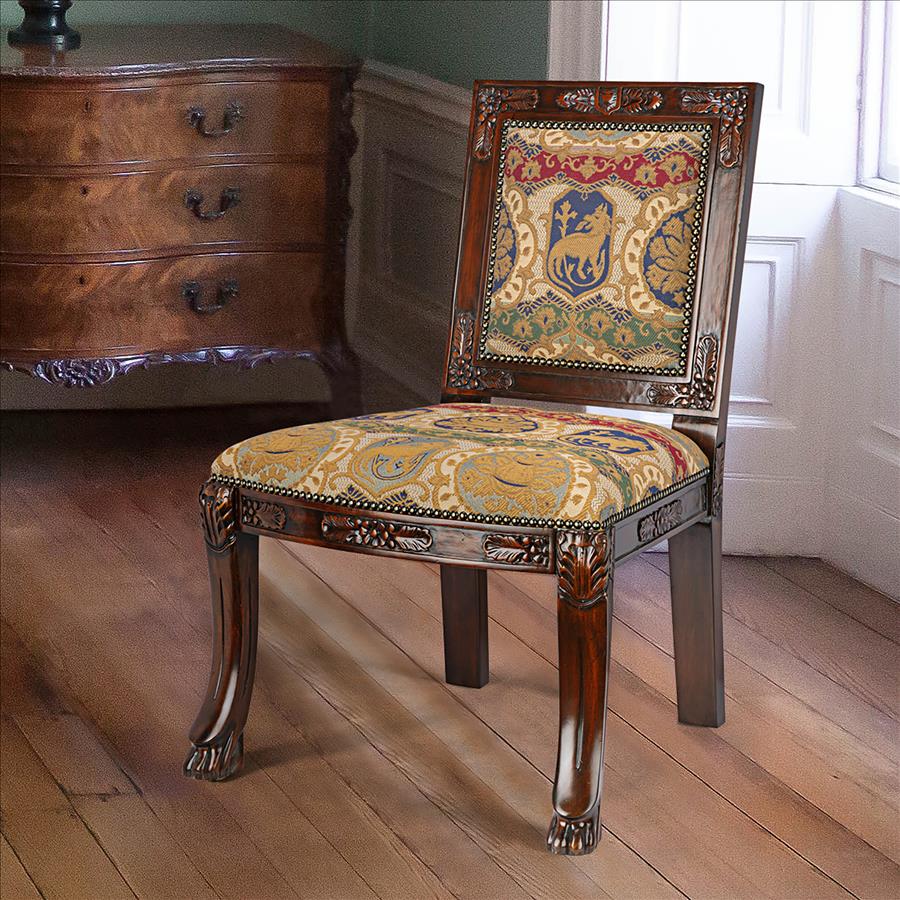 Beardsley Heraldic Lion Side Chair: Each