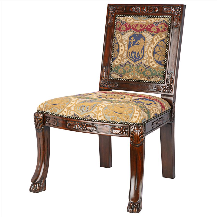 Beardsley Heraldic Lion Side Chair: Each