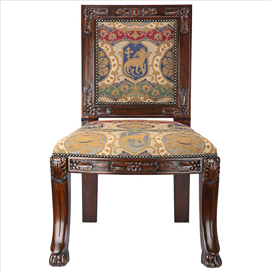 Beardsley Heraldic Lion Side Chair: Each