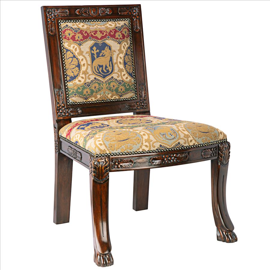 Beardsley Heraldic Lion Side Chair: Each