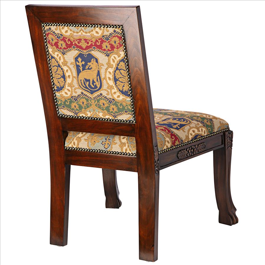 Beardsley Heraldic Lion Side Chair: Each