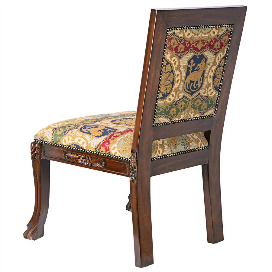 Beardsley Heraldic Lion Side Chair: Each