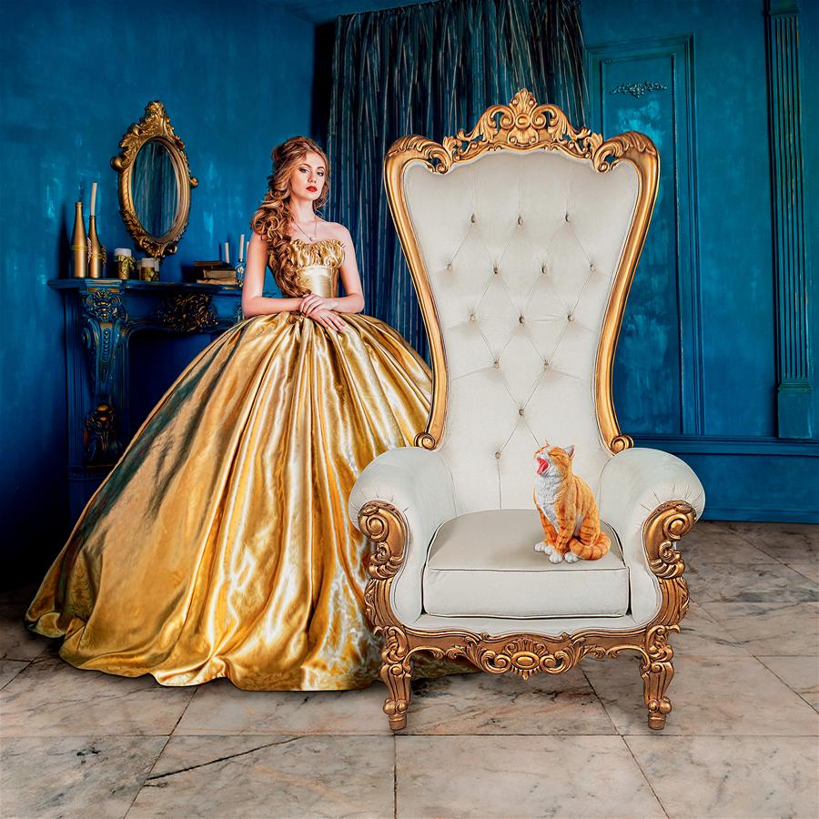 Contessa Stylish Baroque Throne Chair