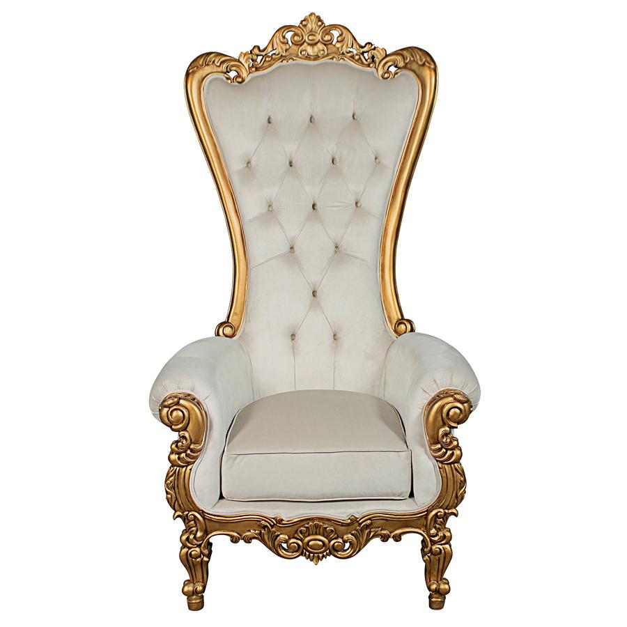 Contessa Stylish Baroque Throne Chair