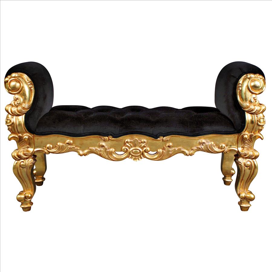 The Arrondissement Tufted Double Rolled Arm Bench