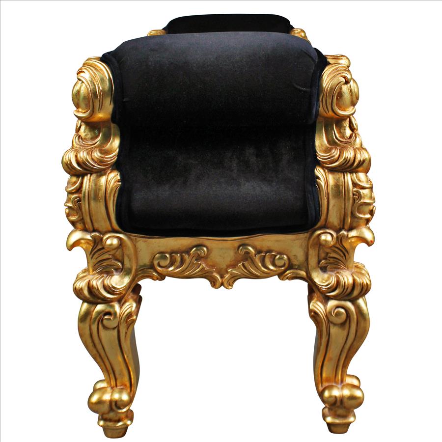 The Arrondissement Tufted Double Rolled Arm Bench