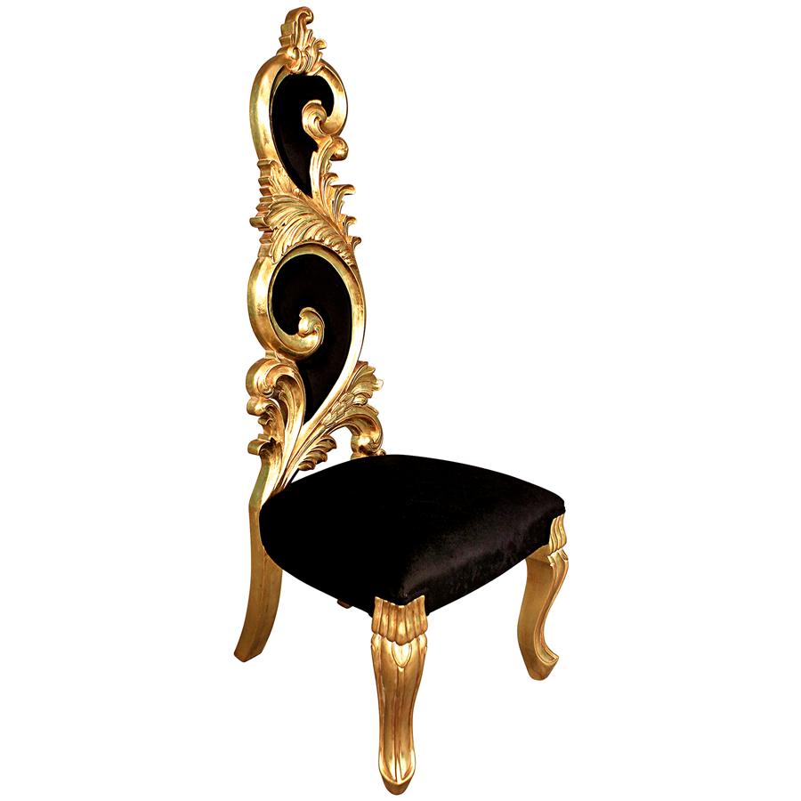 Marie Lisette French Baroque Couture Accent Chair