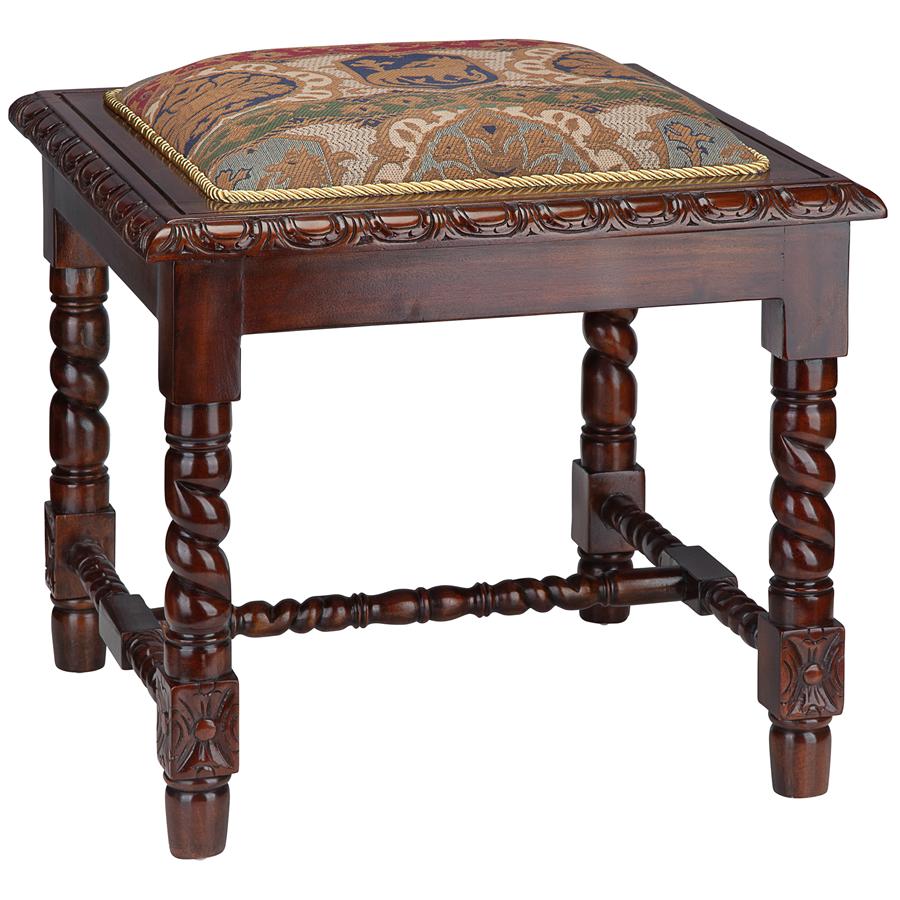 Charles II Gothic Stool