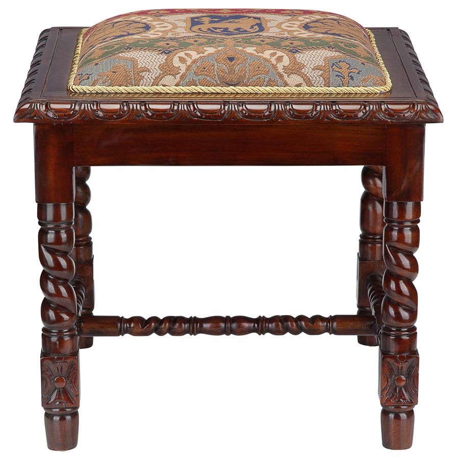 Charles II Gothic Stool