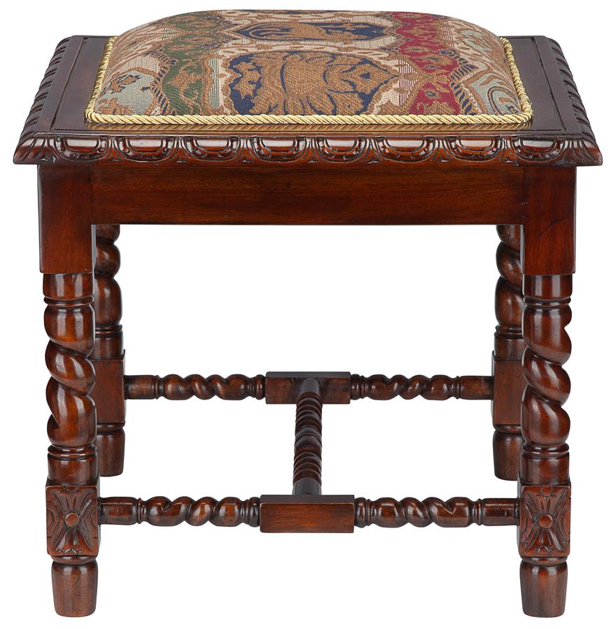 Charles II Gothic Stool