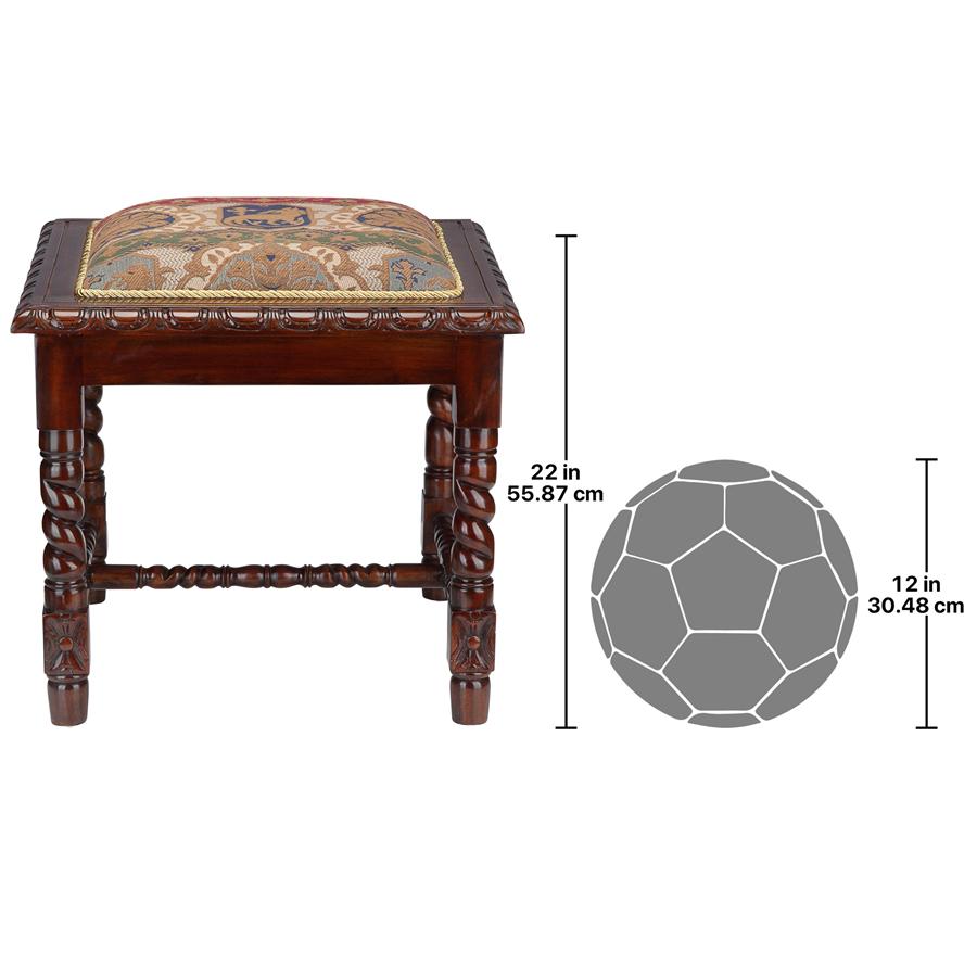 Charles II Gothic Stool