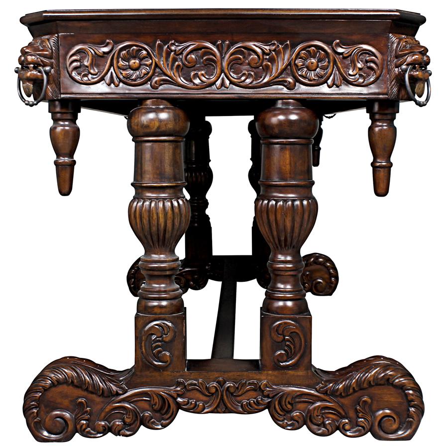 Sir Benedict's Renaissance Library Table