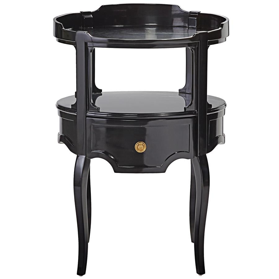 Adoree French 1920s-Style Occasional Side Table: Each