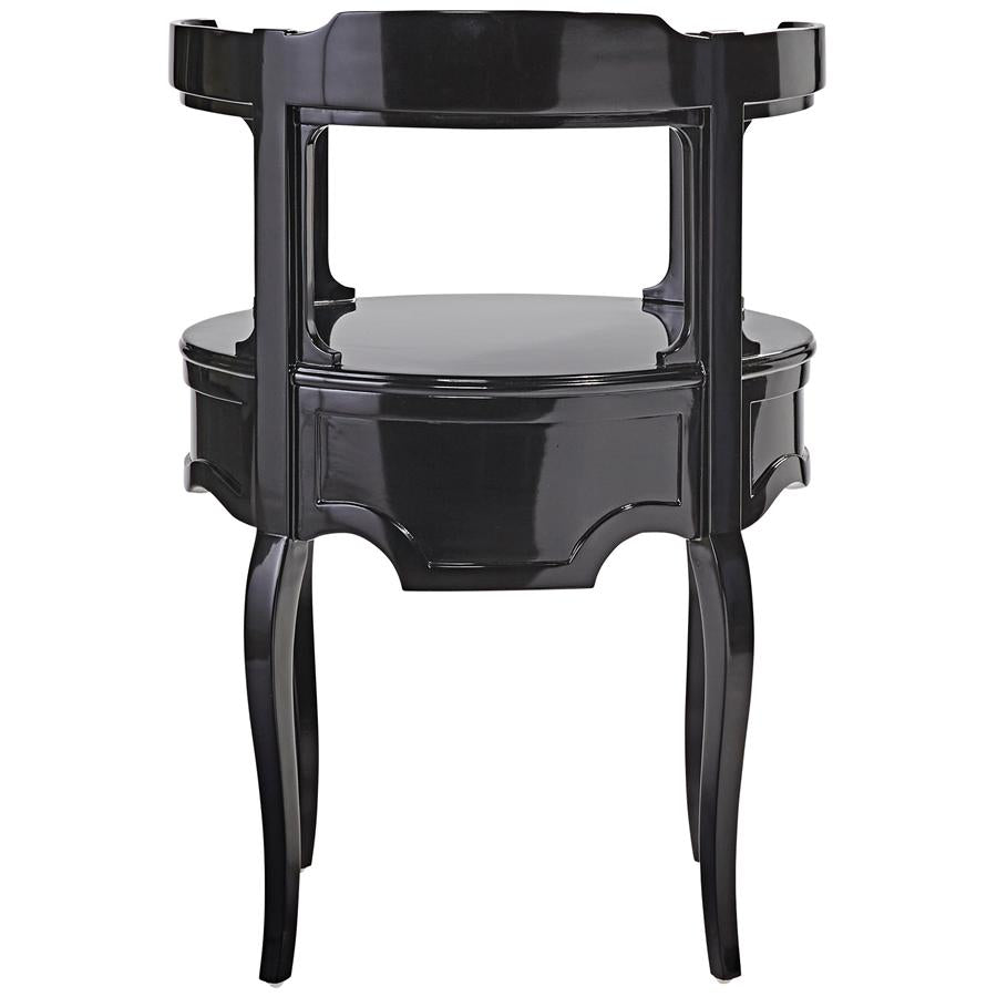 Adoree French 1920s-Style Occasional Side Table: Each