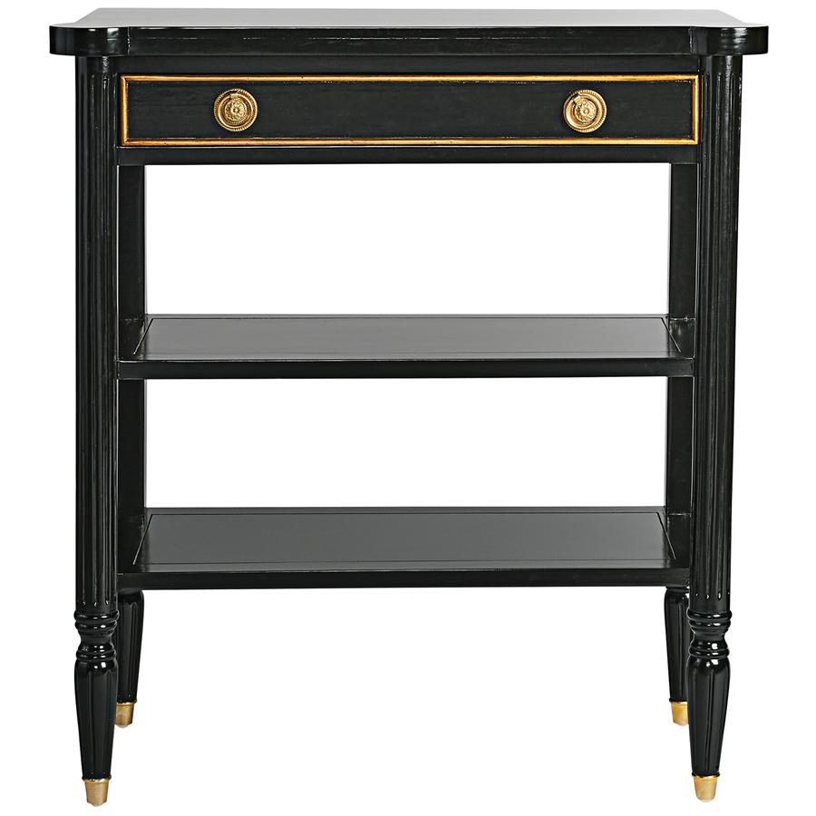Montmartre Ebonized French Console Table