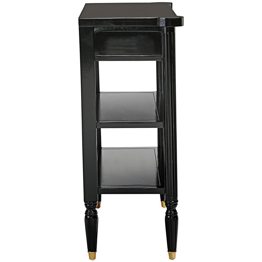 Montmartre Ebonized French Console Table