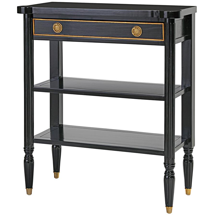 Montmartre Ebonized French Console Table