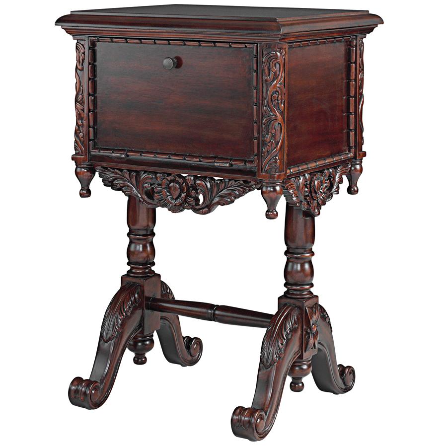 Lady Rebecca Victorian Bedside Table