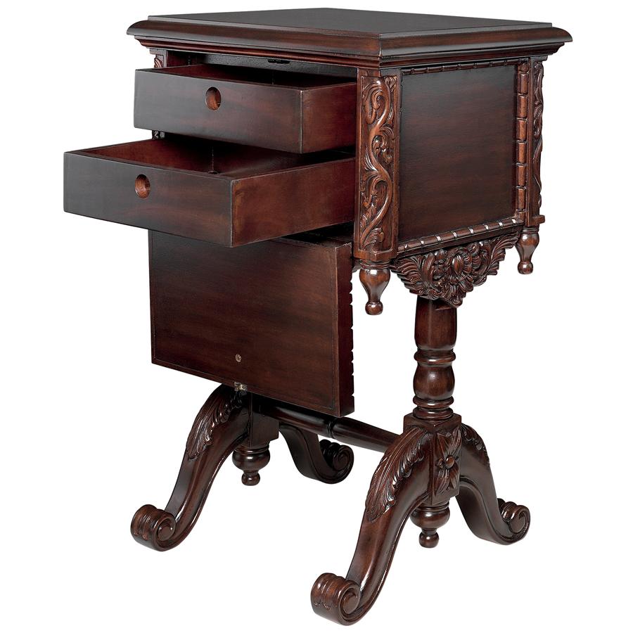 Lady Rebecca Victorian Bedside Table