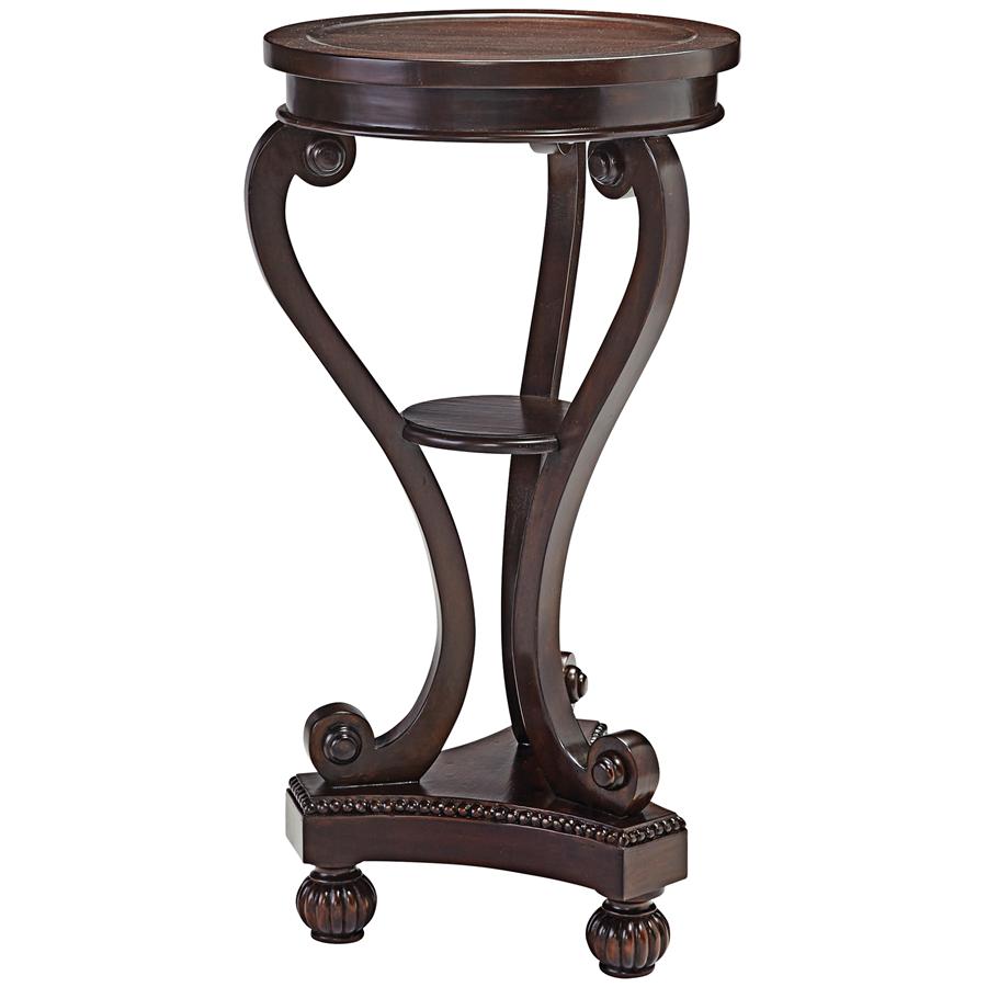 Juliet Serpentine Pedestal Table