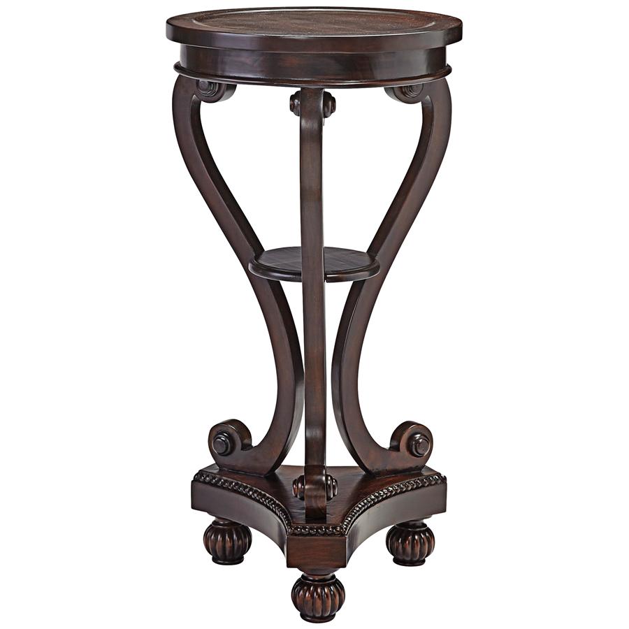 Juliet Serpentine Pedestal Table